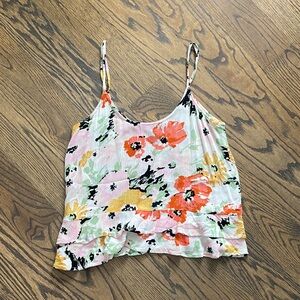 Volcom Floral Tank Top